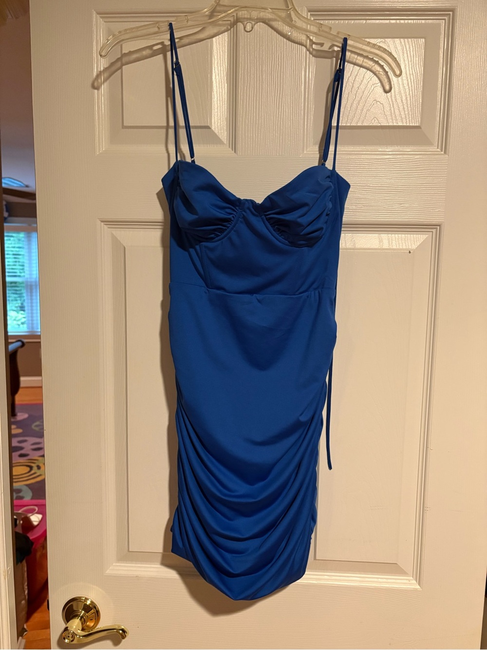 Lucy In the Sky - blue homecoming dress.